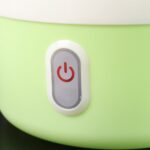 Green Electric Yogurt Maker for Household and Kitchen Use - Closeup Embroidery by Nari Haat, Indian ethnic wear, wome...