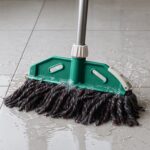 Premium Cotton Yarn Floor Cleaning Mop with Long Handle (1 Pc) - Fabric Detail by Nari Haat, Indian ethnic wear, wome...