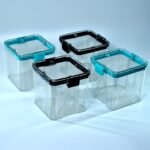 4pc Square Food Storage Containers