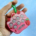 Cartoon Push Button Keychain Toy - (1 Pc) - Neckline Detail by Nari Haat, Indian ethnic wear, women clothing, designe...