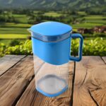 Urban Jug 1.8 Litre | BPA-Free Plastic Water & Juice Jug with Lid and Handle - Neckline Detail by Nari Haat, Indian e...