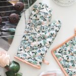 Professional Cotton Oven Mitt gloves - Full Detail by Nari Haat, Indian ethnic wear, women clothing, designer suit