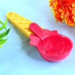 1-Piece Plastic Ice Cream & Watermelon Scooper with Trigger Dipper - Sleeve Design by Nari Haat, Indian ethnic wear, ...