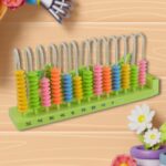 Abacus 13 Rods Counting Abacuses Toy Bead Educational Tools (1 Set / Mix Color) - Fabric Detail by Nari Haat, Indian ...