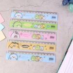 Premium Cute Cartoon Plastic Ruler Set for Kids (5 Pc) - Closeup Embroidery by Nari Haat, Indian ethnic wear, women c...