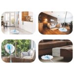 Adjustable Stainless Steel Mop Rod Set 120 cm - Back View by Nari Haat, Indian ethnic wear, women clothing, designer ...