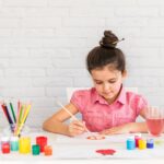 Brown Art Brush Set for Artists (Pack of 12) - Closeup Embroidery by Nari Haat, Indian ethnic wear, women clothing, d...