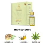 Ved Sanjeevani Nabhi Oil for Joint Pain Relief (30ML / 1 Pc) - Closeup Embroidery by Nari Haat, Indian ethnic wear, w...