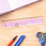 Premium Cute Cartoon Plastic Ruler for Kids (1 Pc) - Closeup Embroidery by Nari Haat, Indian ethnic wear, women cloth...