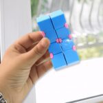 Infinity Cube Fidget Toy Stress Relief Hand Puzzle for Kids & Adults 1 Pc - Neckline Detail by Nari Haat, Indian ethn...