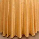 Reusable Table Cloth / Cover for Dining Picnic (160×140 Cm / 1 Pc) - Neckline Detail by Nari Haat, Indian ethnic wea...