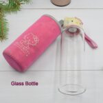 Stainless Steel Vacuum Bottle with Cup Lid Thermos for Hot Cold Drinks Travel Use 1 Pc - Sleeve Design by Nari Haat, ...