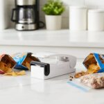 Portable Mini Heat Sealer Machine for Plastic Bags (1 Pc) - Fabric Detail by Nari Haat, Indian ethnic wear, women clo...