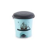 Plastic Bathroom Accessories Set (Mix Color / 6 Pc) - Closeup Embroidery by Nari Haat, Indian ethnic wear, women clot...