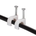 8mm Nail Cable Clips Set (50 Pc) - Front View by Nari Haat, Indian ethnic wear, women clothing, designer suit