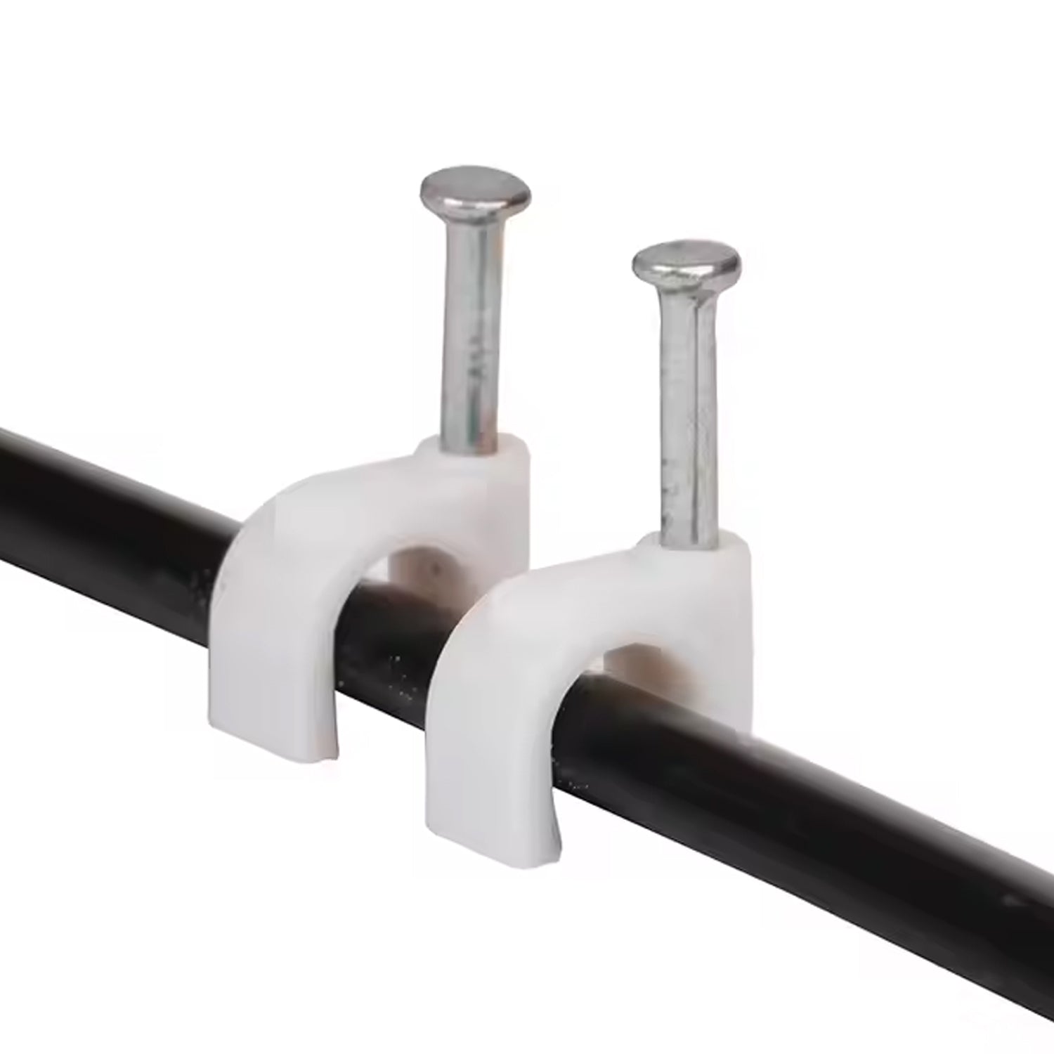 03_666d8599-6382-4e73-ad6d-afa5dff940fb.jpg 8mm Nail Cable Clips Set (50 Pc) - Front View by Nari Haat, Indian ethnic wear, women clothing, designer suit