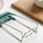Kitchen Tongs & Bowl Clip – Wear-Resistant Plate Lifter for Restaurants - Back View by Nari Haat, Indian ethnic wea...