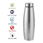 Stainless Steel Water Bottle (1000 ml) - Neckline Detail by Nari Haat, Indian ethnic wear, women clothing, designer suit