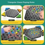 Strategic Triangle Color Matching Puzzle Board Game for Kids & Family - Fabric Detail by Nari Haat, Indian ethnic wea...