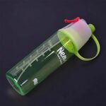 Plastic Sports Water Bottle – Dual Function with Built-In Mist Spray (600 ML) - Closeup Embroidery by Nari Haat, In...