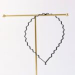 Premium Metal Zigzag Hair Bands for Men & Women (6 Pc) - Neckline Detail by Nari Haat, Indian ethnic wear, women clot...