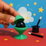 Aditi Classic Magic Ball and Vase Trick Toy (1 Set) - Back View by Nari Haat, Indian ethnic wear, women clothing, des...