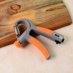 Adjustable Hand Grip Strengthener with Counter (1 Pc) - Neckline Detail by Nari Haat, Indian ethnic wear, women cloth...