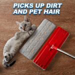 Reusable Microfiber Mop Pad Replacement (1 Pc) - Back View by Nari Haat, Indian ethnic wear, women clothing, designer...