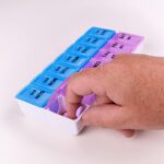 Weekly Medicine Pill Organizer - (1 Pc) - Neckline Detail by Nari Haat, Indian ethnic wear, women clothing, designer ...