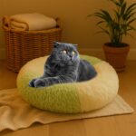Ultra Soft Fluffy Pet Bed for Cats & Small Dogs – 1 Pc - Neckline Detail by Nari Haat, Indian ethnic wear, women cl...