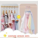 Premium Mix Design Non-Slip Clothes Hanger (Mix Design / 1 Pc) - Neckline Detail by Nari Haat, Indian ethnic wear, wo...