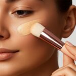 Premium Soft Makeup Brush (1 Pc) - Neckline Detail by Nari Haat, Indian ethnic wear, women clothing, designer suit