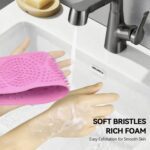 Premium Silicone Back Scrubber Belt – Body Exfoliating Bath Brush - Closeup Embroidery by Nari Haat, Indian ethnic ...