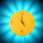 Modern Minimalist Wall Clock for Home & Office Décor (1 Pc) - Fabric Detail by Nari Haat, Indian ethnic wear, women ...