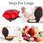 Mini Waffle Maker Machine – Non-Stick Quick Breakfast Tool - Neckline Detail by Nari Haat, Indian ethnic wear, wome...