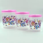 3 Pc Storage Container used in all kinds of places including household - Full Detail by Nari Haat, Indian ethnic wear...