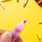 DIY Multi-Color Glitter Craft Glue Pen Set (10ML / 8 Pc) - Back View by Nari Haat, Indian ethnic wear, women clothing...