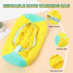 Shoe Washing Machine Bag with Microfiber Chenille Lining & Zipper (1 Pc) - Back View by Nari Haat, Indian ethnic wear...