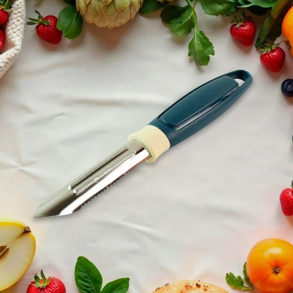 Apex Stainless Steel Blade Potato Peeler (1 Pc) - Front View by Nari Haat, Indian ethnic wear, women clothing, design...