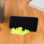 Multi-Angle Plastic Mobile Phone Stand Holder (1 pc / mix color) - Neckline Detail by Nari Haat, Indian ethnic wear, ...