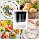 2 in 1 Yogurt Strainer with Storage Box – 1100ml (Plastic + Steel) - Fabric Detail by Nari Haat, Indian ethnic wear...