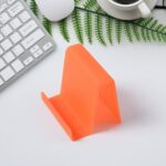 Durable Plastic Mobile Phone Stand with Angled Support (1 Pc / Mix Color) - Back View by Nari Haat, Indian ethnic wea...