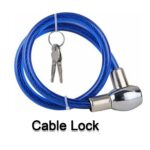 Multipurpose Cable Lock for Bike, Luggage, Steel Keylock, Anti-Theft - Image 5