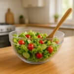 Transparent Idli Mixing & Serving Bowl | Textured Plastic Kitchen Bowl (1 Pc) - Closeup Embroidery by Nari Haat, Indi...