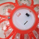 Decorative Lotus Shaped LED Candle Light (1 Pc) - Back View by Nari Haat, Indian ethnic wear, women clothing, designe...