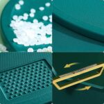 Round Multipurpose 32x32 cm Anti-Slip Cutting Boar (1 Pc) - Closeup Embroidery by Nari Haat, Indian ethnic wear, wome...