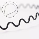 Premium Metal Wave Hair Bands for Men & Women (12 Pc) - Neckline Detail by Nari Haat, Indian ethnic wear, women cloth...