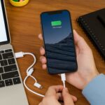 3-in-1 Multi Charging Cable - Fabric Detail by Nari Haat, Indian ethnic wear, women clothing, designer suit