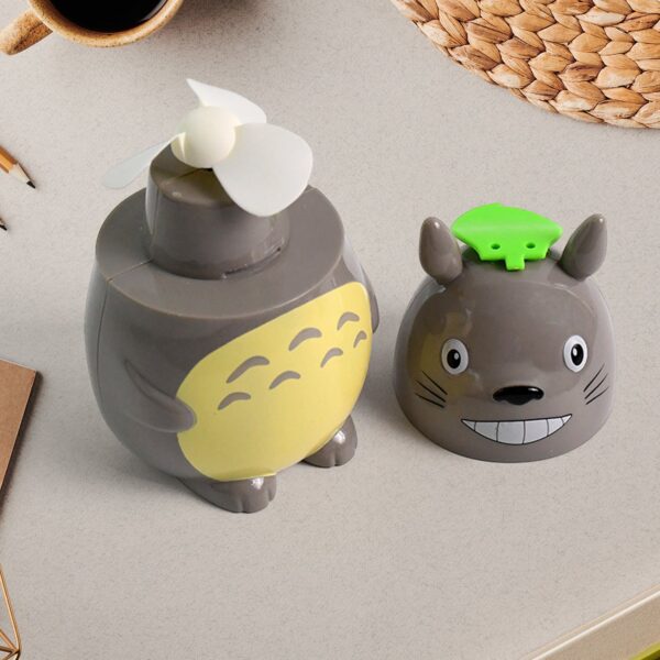 USB Rechargeable Mini Cartoon Fan (1 Pc) - Front View by Nari Haat, Indian ethnic wear, women clothing, designer suit