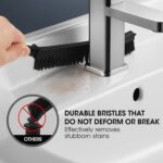 Long Handle Corner Cleaning Brush (2 Pc Set) - Fabric Detail by Nari Haat, Indian ethnic wear, women clothing, design...